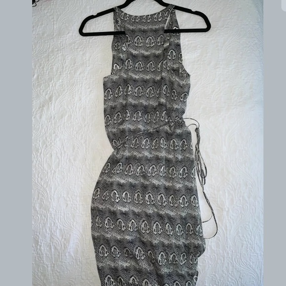 Robert Rodriguez Python Print Handkerchief Dress - Picture 5 of 5